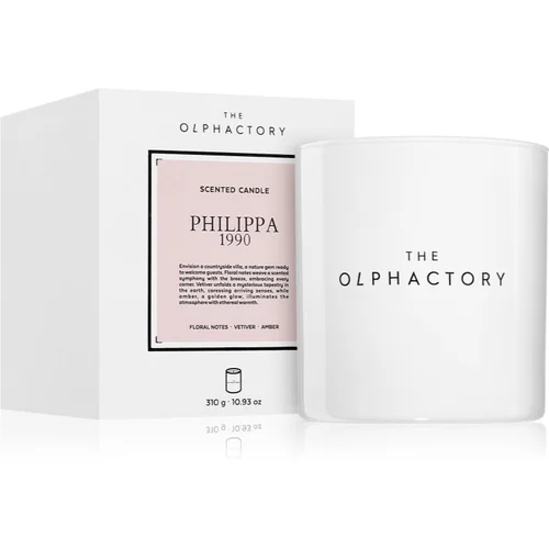 Ambientair The Olphactory White Insignia Philippa 1990 dišeča sveča 310 g