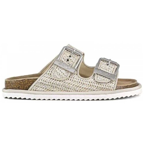Colors of California Sandal laminated rafia Siva Slike