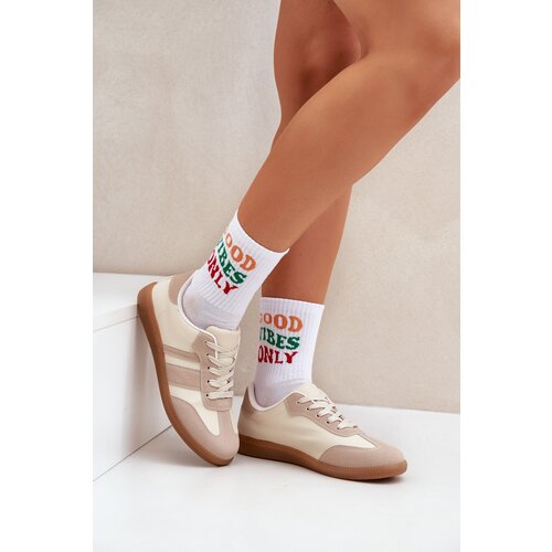 PS1 Low Women&amp;#039;s Sneakers Made Of Eco Leather Beige Nonalorin Slike