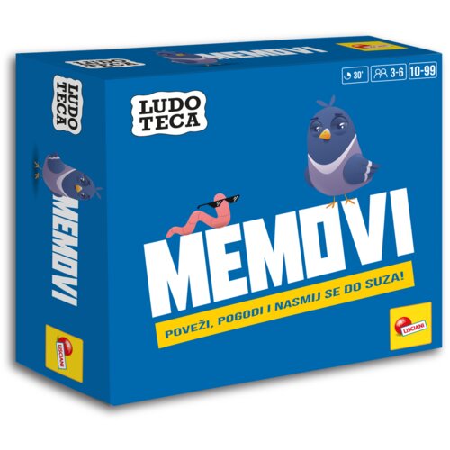 Ludoteca Lisciani Dru&scaron;tvena igra Memovi Cijene