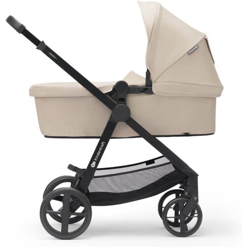Kinderkraft dječja kolica 4u1 newly&amp;trade; sand beige + mink&amp;trade; pro + isofix baza mink&amp;trade; fx Slike