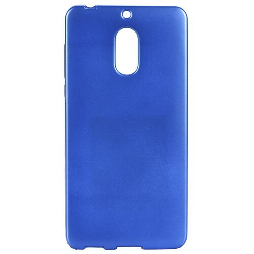  Gumijasti / gel etui Jelly Flash Mat za Nokia 6 - modri Slike