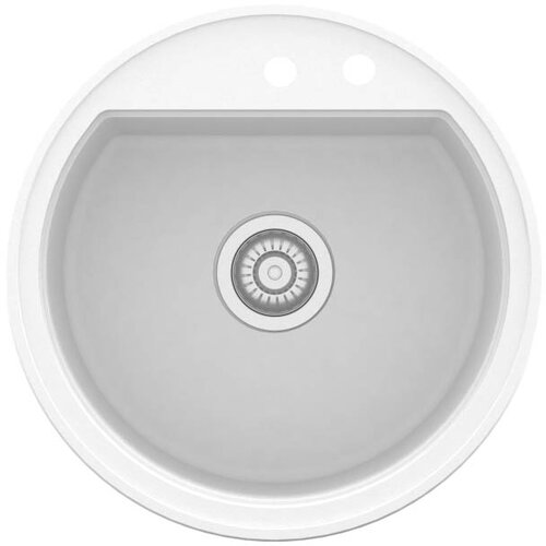 Sink Solution okroglo korito lumina 10 (ve barv)-bela Slike