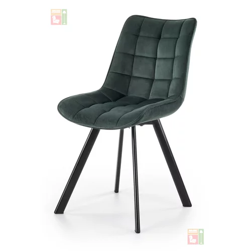 Halmar Jedilniški stol K332 - temno zelen