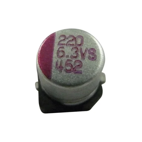 Teapo Elektrolitski kondenzator SMD 390 µF 6.3 V/DC 10 % (promjer x V) 8 mm x 6.7 mm PVS397M6R3S0ANGA3K 1 kom.