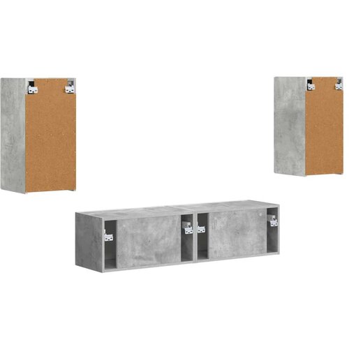 2 pcs Betonski sivi Slike