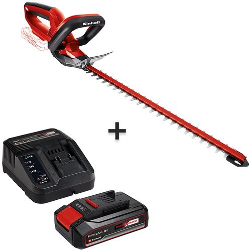 Einhell akumulatorske makaze za žbunje GH-CH 1846 Li Solo + Punjač, 18V, 2.5 Ah, Starter-Kit Cene