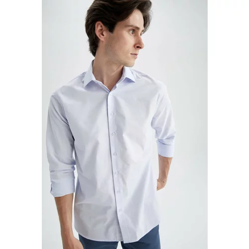 Defacto Modern Fit Cotton Long Sleeve Shirt