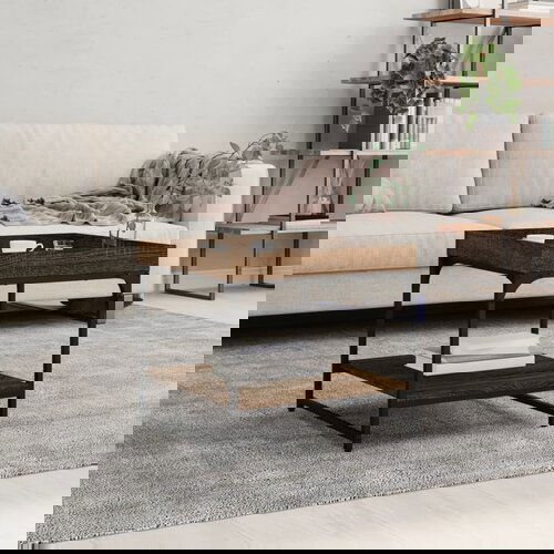VidaXL Stolić za kavu boja hrasta 49 5x49 5x45 cm konstruirano drvo Slike