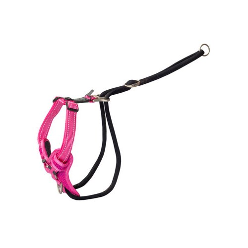 Rogz utility am za pse stop pull tuig, l, roze Cene