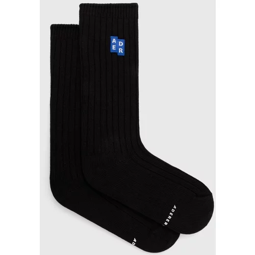 Ader Error Čarape TRS Tag Socks za muškarce, boja: crna, BMSGFYAC0301