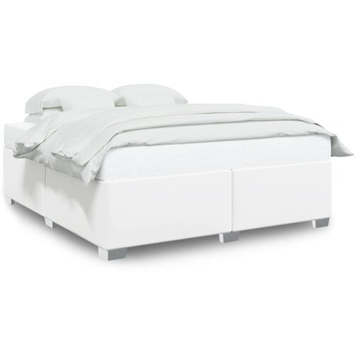 VidaXL Okvir za krevet bijela 180x200 cm od umjetne kože Slike
