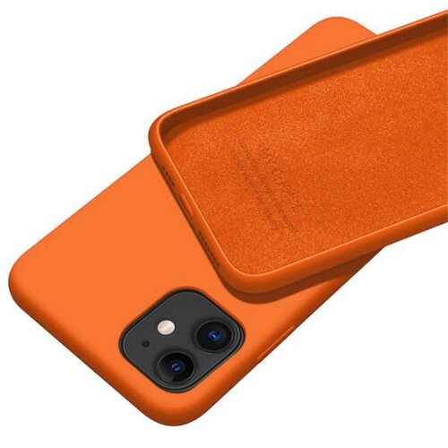 MCTK5-Redmi note 10 pro 4g futrola soft silicone orange (79) Slike