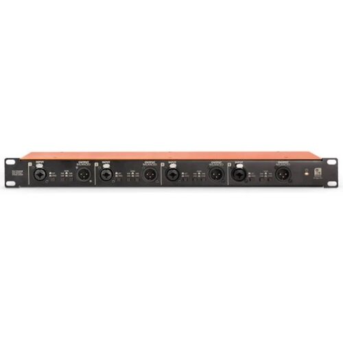 Palmer BRIDGE 4A+, 19" DI box / line isolation box, 4 channels, active - - Audio-Kondric Cene