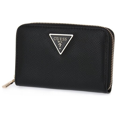 Guess Bla Laurel Medium Zip Crna Slike