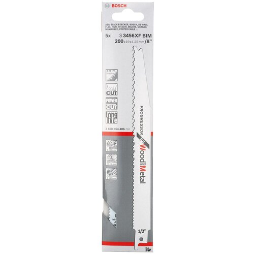 Bosch list univerzalne testere S 3456 XF progressor za drvo i metal, 1 komad ( 2608654406. ) Cene