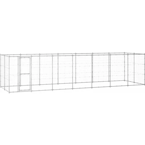  vanjski kavez za pse od pocinčanog čelika 16,94 m²