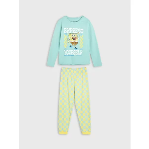 Sinsay komplet pidžame SpongeBob za dječake 7144Z-06X