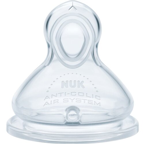 Nuk First Choice + Flow Control cucelj za stekleničko 6-18 m 2 kos Cene