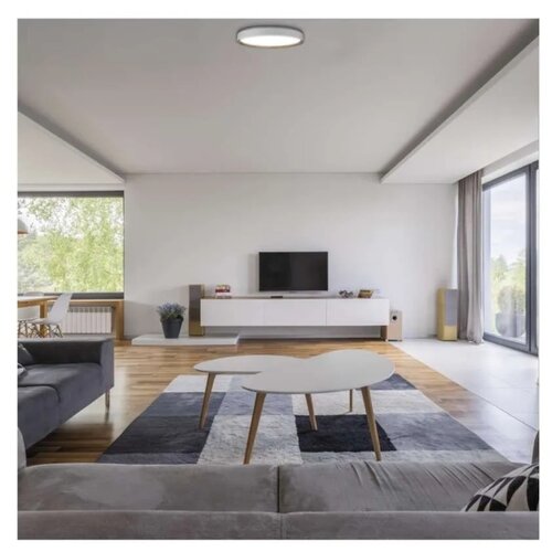  LED prigu&amp;scaron;iva stropna svetiljka ILVI LED/30W/230V 2700-6500K prečnika 40 cm bela/bež + daljinski upravljač Slike