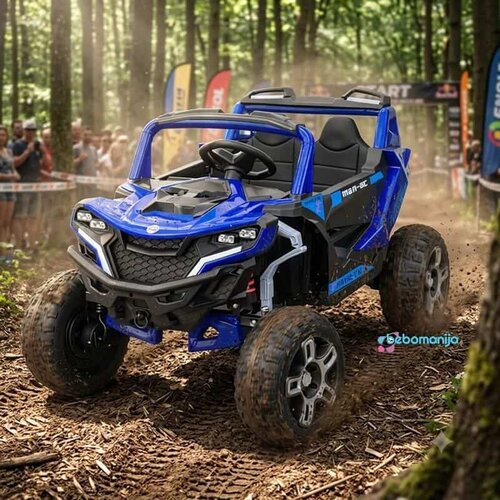 Veliki Terenac 4x4 UTW OFF ROAD - (Meki točkovi + Kožno sedi&amp;scaron;te) - Plavi Slike