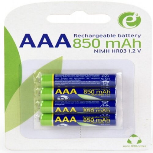 Energenie EG-BA-AAA8R4-01 850mAh AAA, PAK4 CK, ready-to-use punjive NiM baterije (rechargeable) Cene