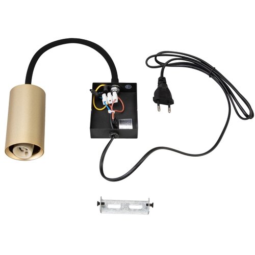  Brilagi - Fleksibilna zidna lampa SELE 1xGU10/30W/230V crna/zlatna Slike