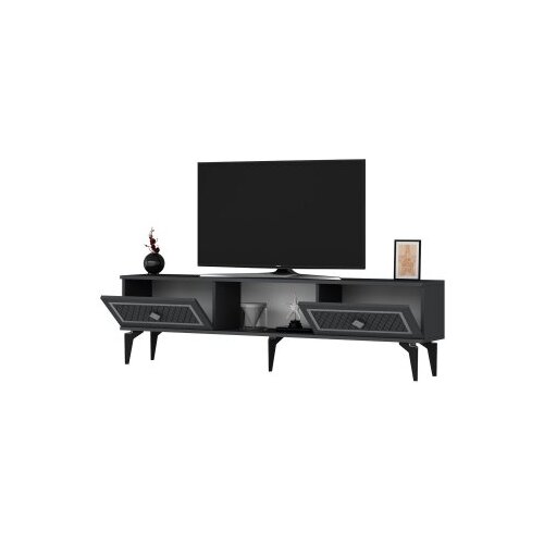 Hanah home tv polica herry anthracite silver Cene