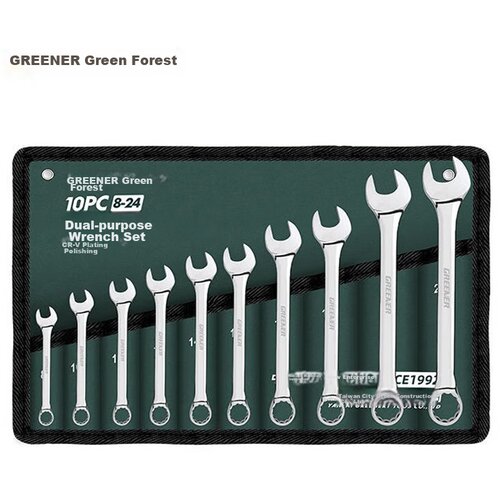  Greener Set kombinovanih ključeva, 10 komada Cene