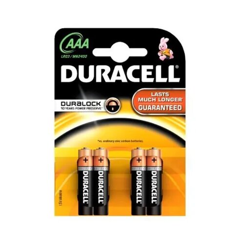 Duracell 4 komada-alkalne baterije basic aaa LR03 / MN2400 Cene