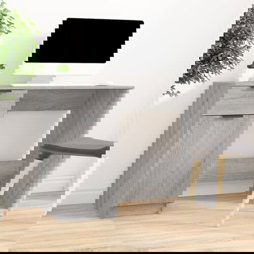 VidaXL radni stol boja hrasta sonome 100x50x75 cm konstruirano drvo Slike