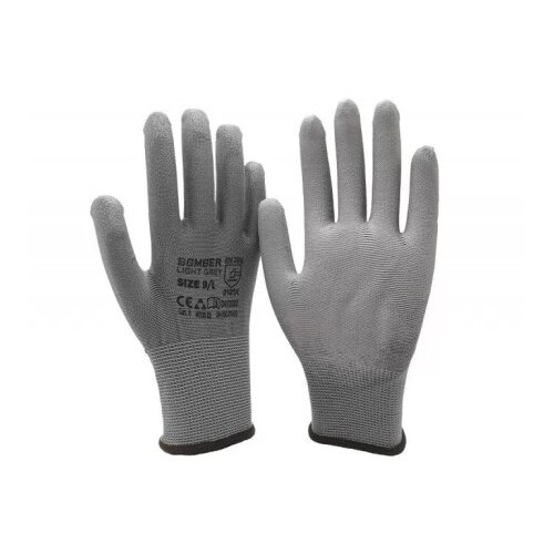 Bomber Rukavice Light Grey 8 Slike