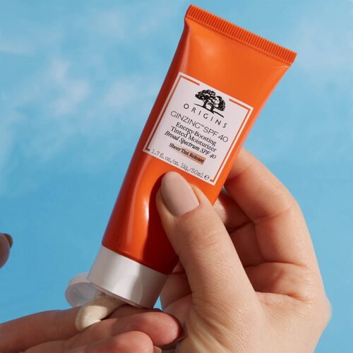 Origins GinZing&amp;trade; Energy-Boosting Tinted Moisturizer dnevna krema za revitalizaciju SPF 40 50 ml Slike