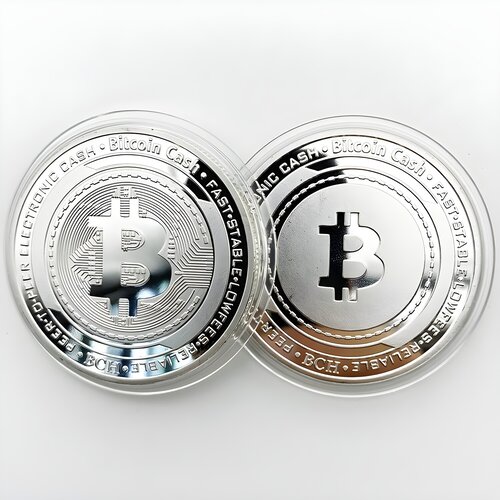 IZMAEL Kovanec Bitcoin Cash - Srebrna / Tip2 Slike