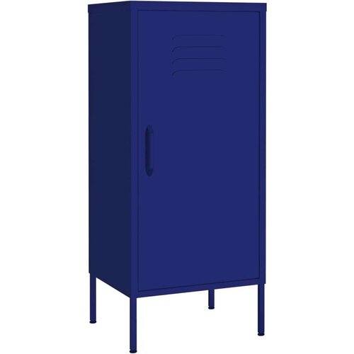 VidaXL Ormarić za pohranu modri 42 5 x 35 x 101 5 cm čelični Slike