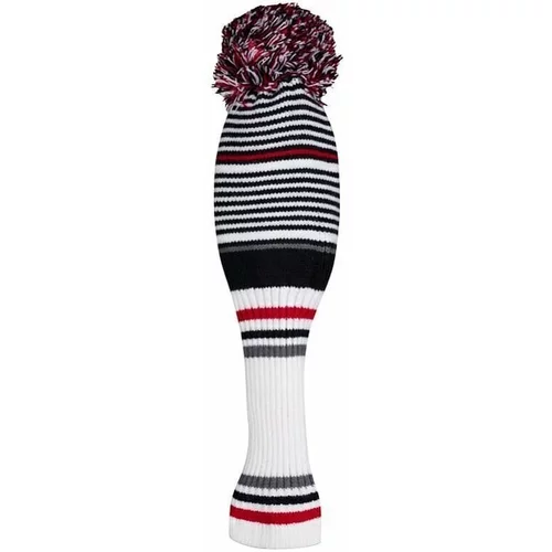 Callaway Pom Pom Driver Head Cover White/Black/Charcoal/Red