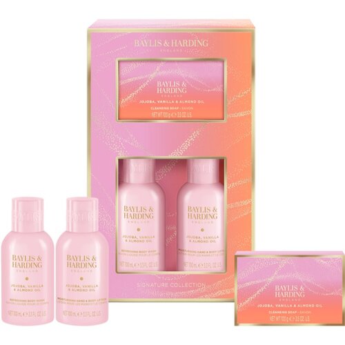 Baylis & Harding Jojoba, Vanilla & Almond Oil darilni set za telo Cene