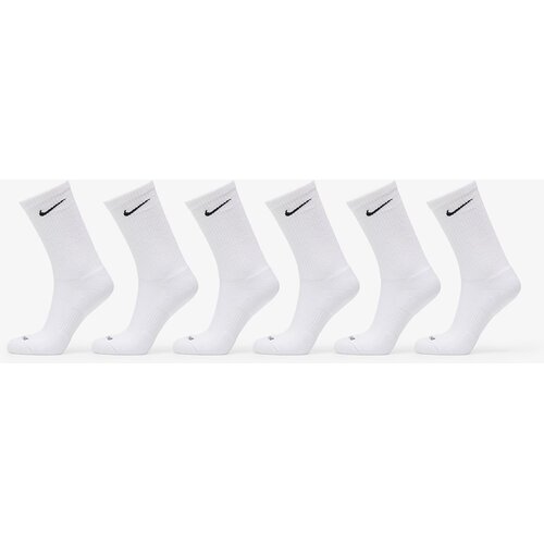 Nike Everyday Plus Cushioned Training Crew Socks 6-Pack White/ Black M Cene