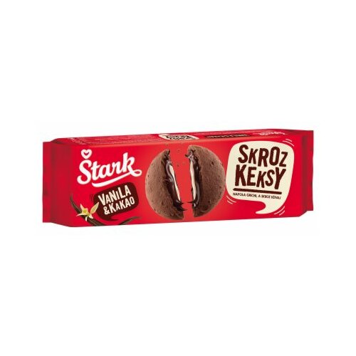 Stark keks duofil kakao i vanila 130G Cene