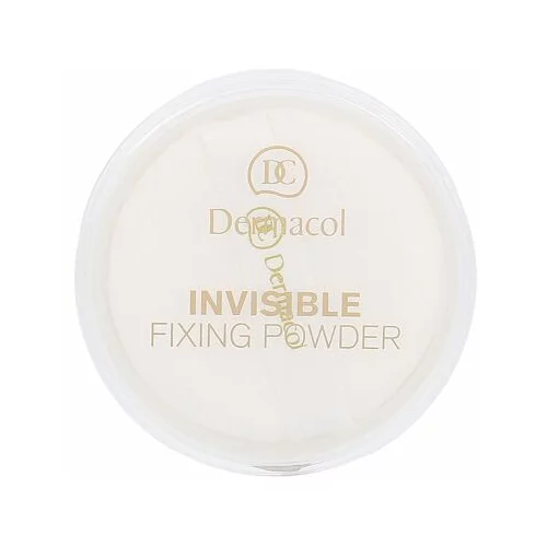 Dermacol invisible fixing powder prozoren fiksacijski puder 13 g odtenek white