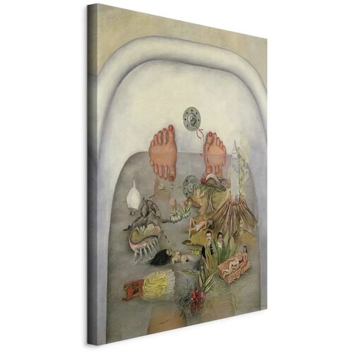  Slika - Frida Kahlo – What the Water Gave Me 80x120 Na talijanskom platnu Cene
