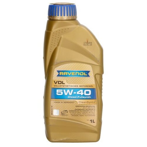 RAVENOL motorno ulje VDL SAE 5W40 1L Cene