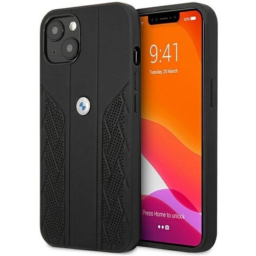 BMW BMHCP13SRSPPK OVITEK OVITEK ZA IPHONE 13 MINI 5.4 ČRNO USNJENO, (21897101) Slike