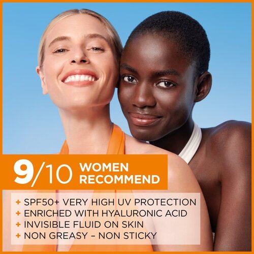 Garnier ambre solaire super uv protection fluid proizvod za za&amp;scaron;titu lica od sunca za sve vrste kože 40 ml unisex Slike