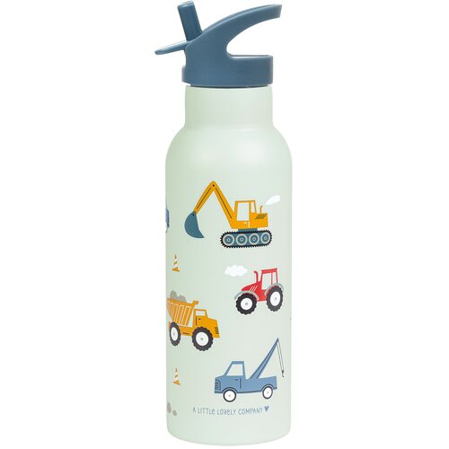A Little Lovely Company nerjavni bidon za pijačo, 500 ml – vozila Cene