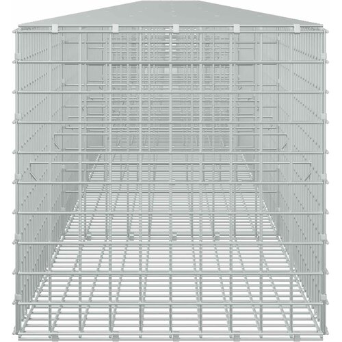  Gabion s 5 mm žicom i mrežom 5x5 cm 1050x50x50 cm Slike