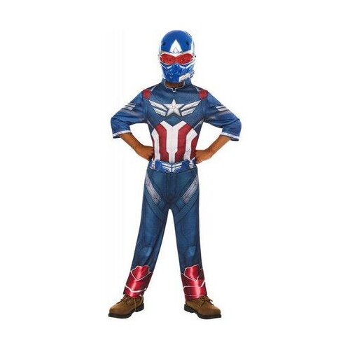 Rubies Pustni kostum za otroke Capitan America BNW 7-8 let Cene