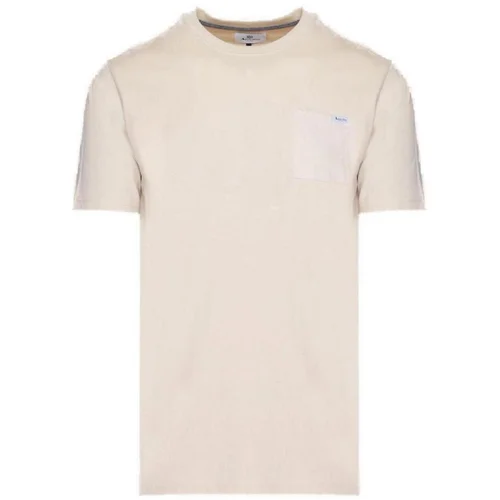 Aquascutum ACTIVE POCKET T-SHIRT AA_B004_TS004 Bež