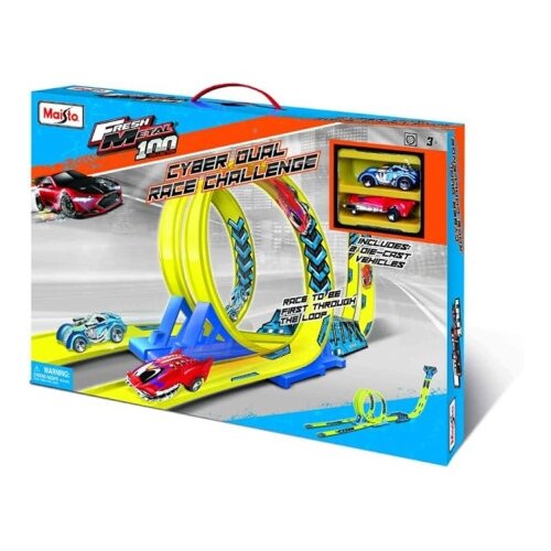 Maisto vozilo fm100 dual cyber loop challenge, incl. 2 non-lic. veh ( MAI12459 ) Cene