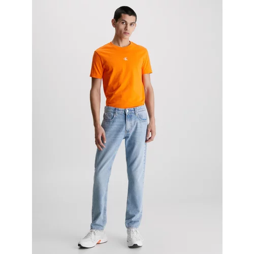 Calvin Klein Jeans Majica Oranžna